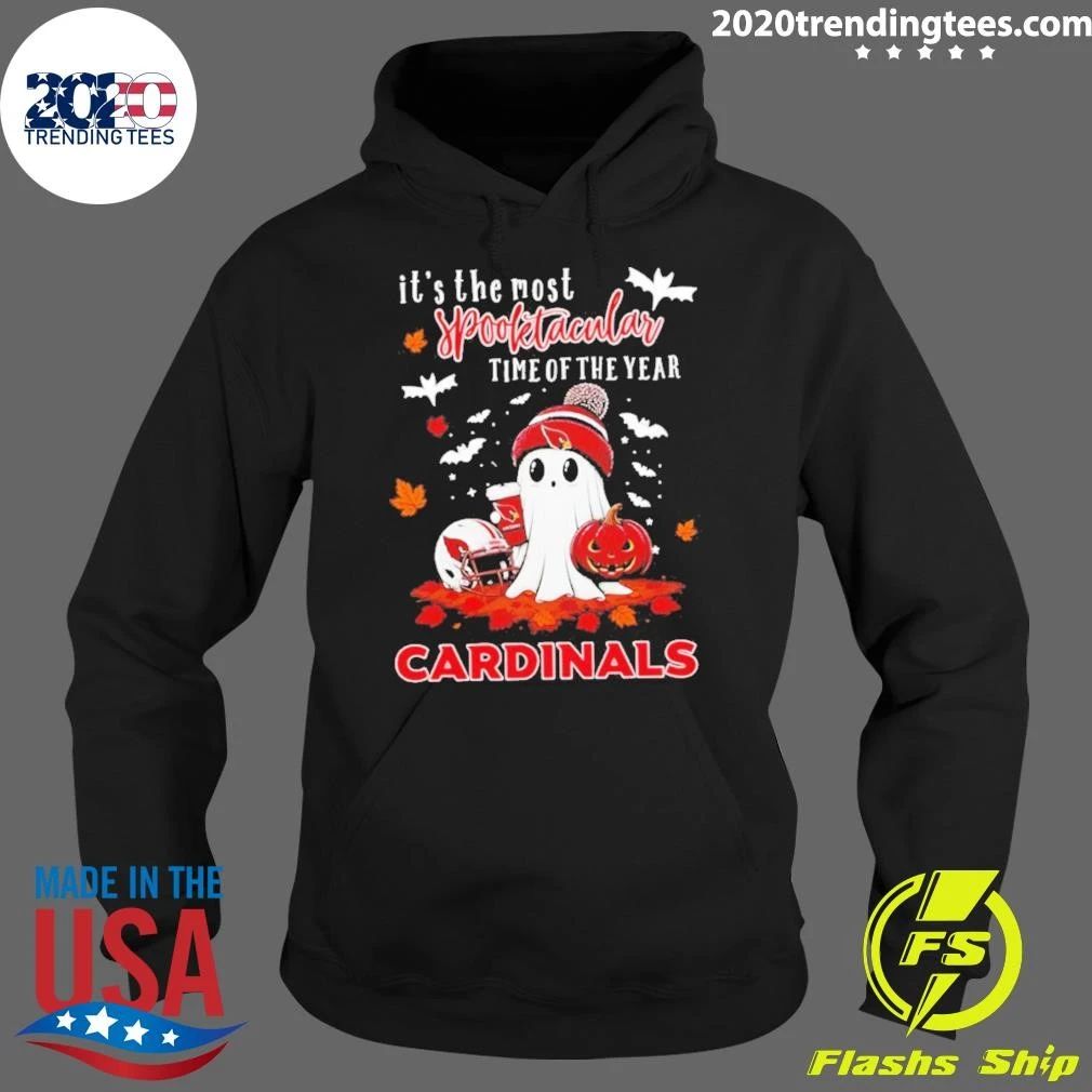 Ghost Halloween 2026 Arizona Cardinals It’s The Most Spooktacular Time Of The Year Shirt