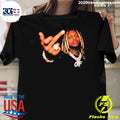 Lil Durk Rapper Middle Finger Picture Collage Shirt