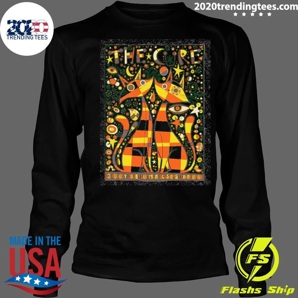 The Cure 23 August 2026 Summer Sessions Edinburgh Shirt