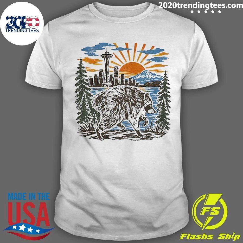 Raccoon Jimothy Seattle Vintage Shirt