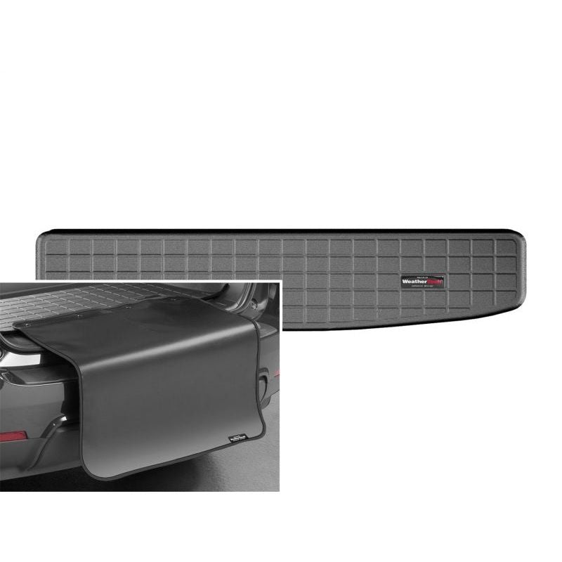 WeatherTech 08-13 Toyota Hoghlander Liner w/ Bumper Protector – Black (does not fit hybrid model)