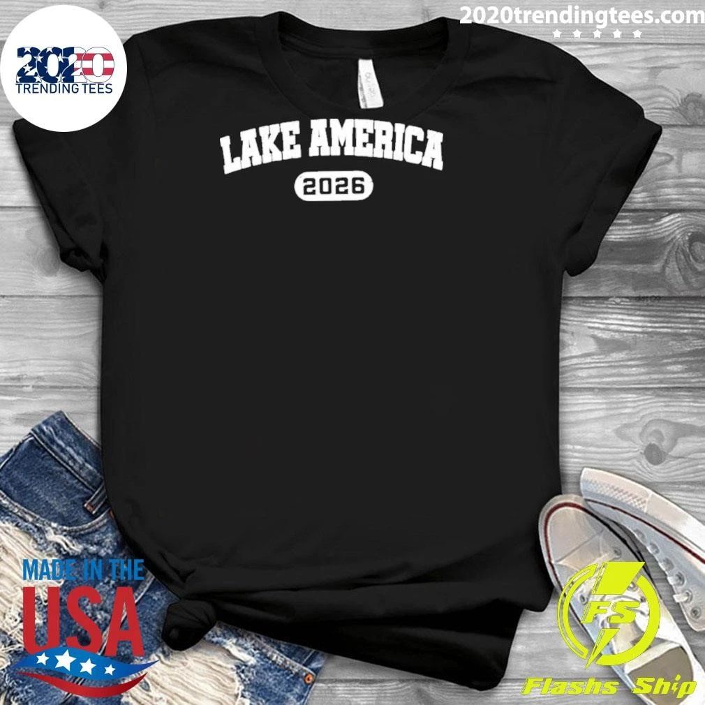 Lake America 2026 Travel Vacation Shirt