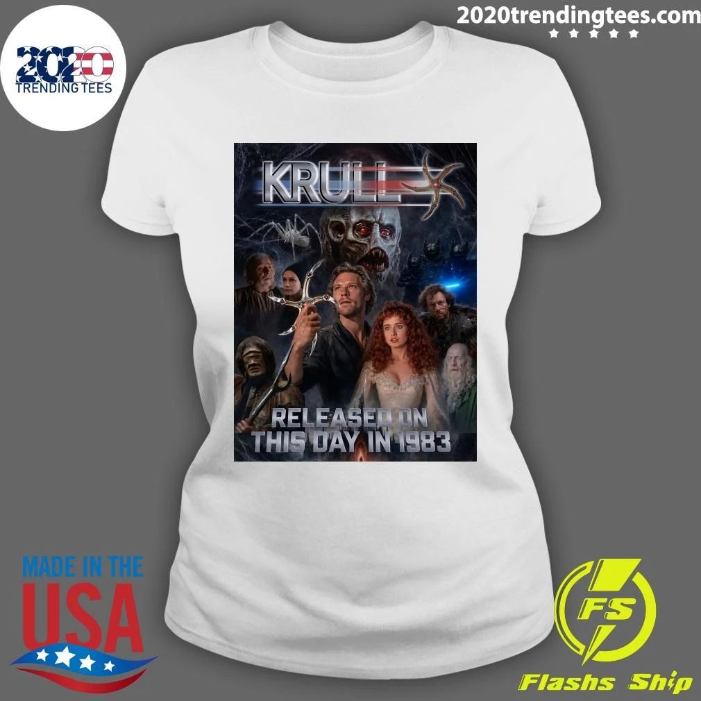 Krull was released in U.S and Canadian cinemas on this day in 1983 Vintage Shirt