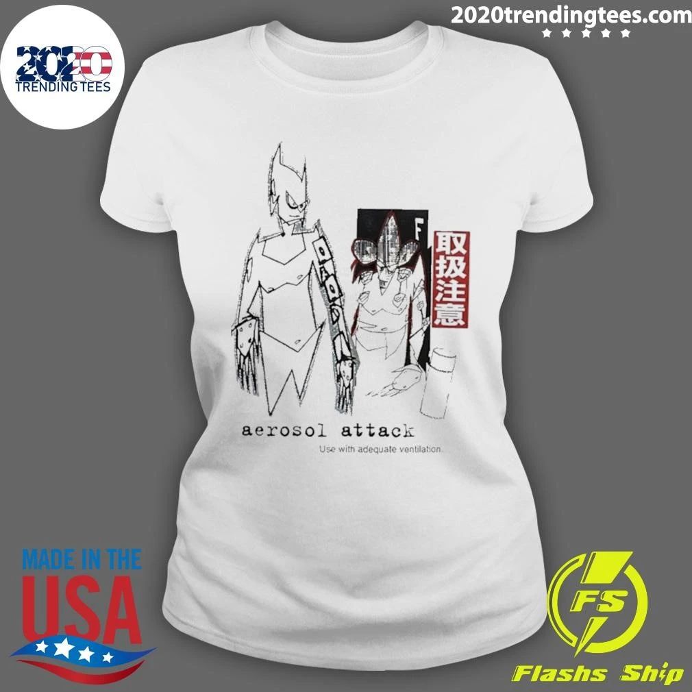 Aerosol Attack Use With Adequate Ventilation Shirt