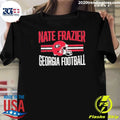 Nate Frazier Georgia Bulldogs NCAA Football Helmet Hero Shirt