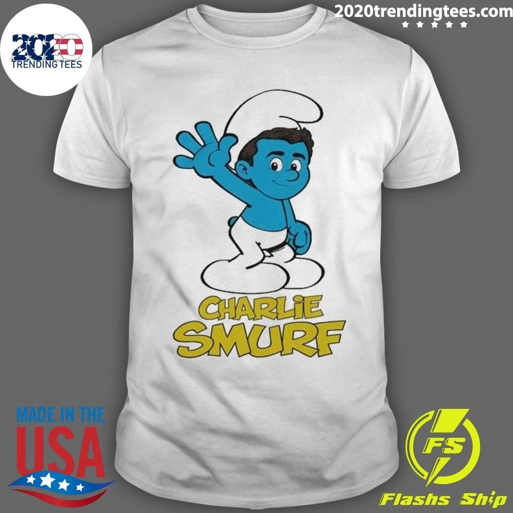 Charlie Smurf Tee Shirt