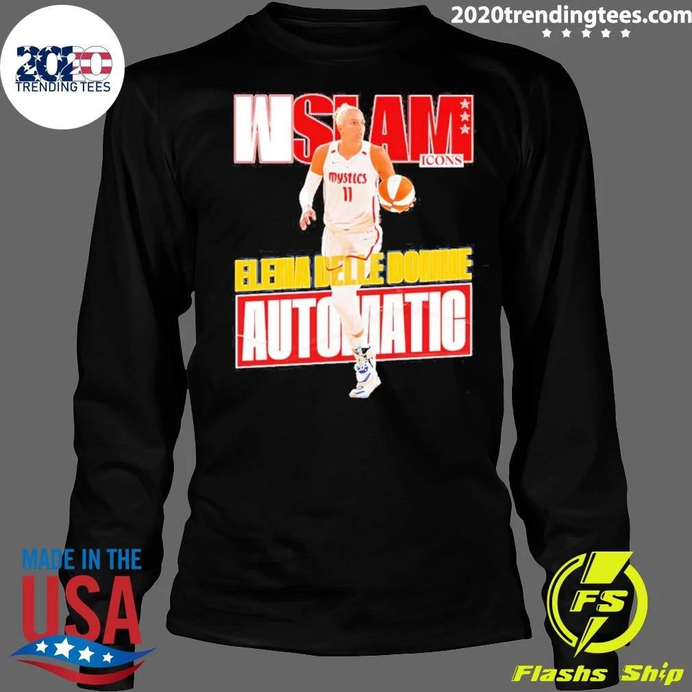 Washington Mystics Elena Delle Donne Automatic Wslam Shirt