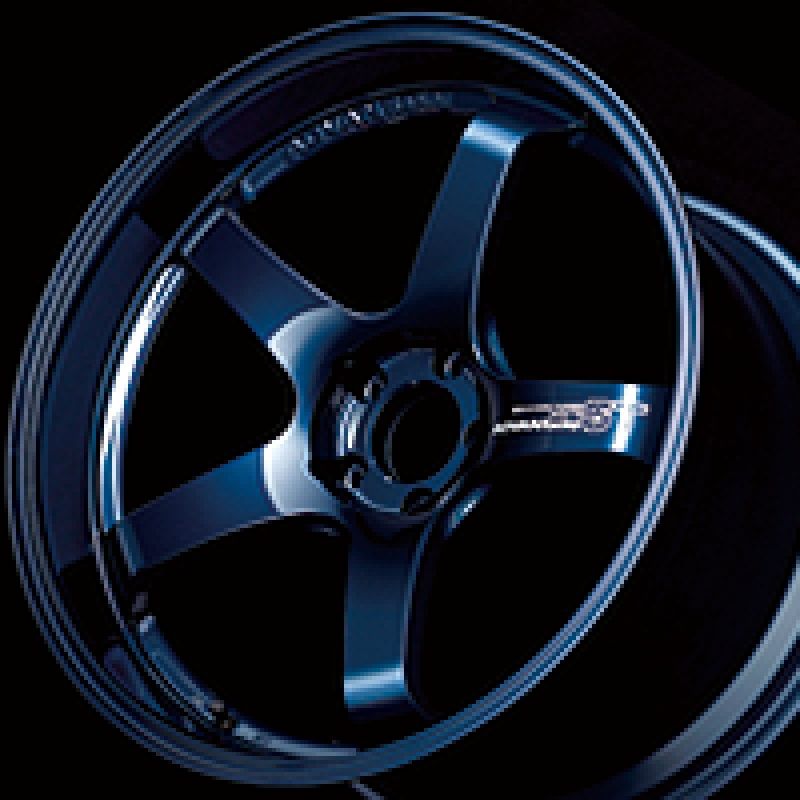 Advan GT Premium Version 21×10.5 +24 5×114.3 Racing Titanium Blue Wheel