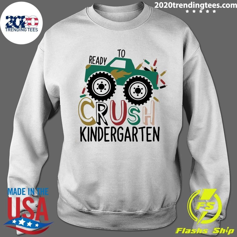 Ready To Crush Kindergarten Monster Truck Shirt