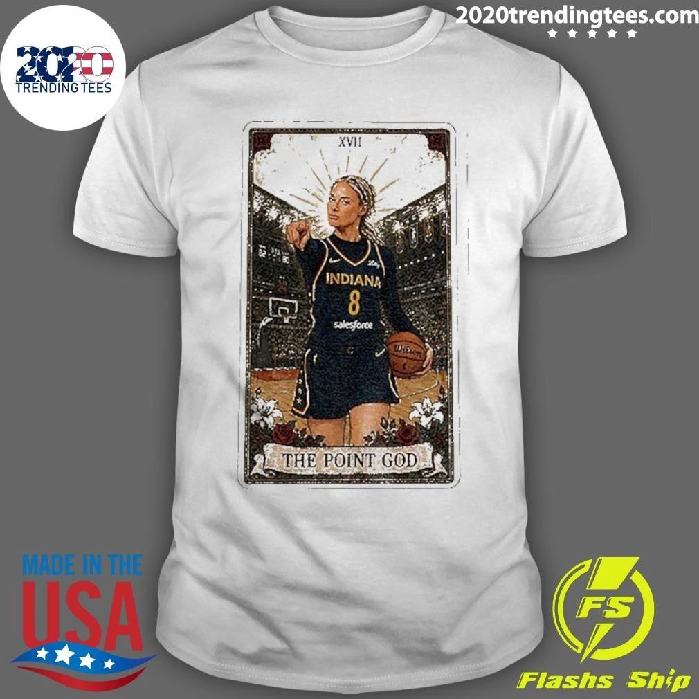 Sophie Cunningham The Point God Xvii Tarot Card Shirt