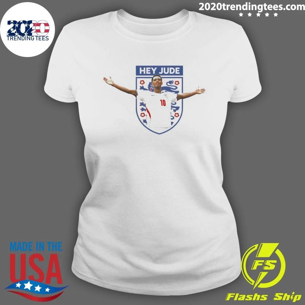 Jude Bellingham Hey Jude England Soccer Three Lions World Cup 2026 Shirt