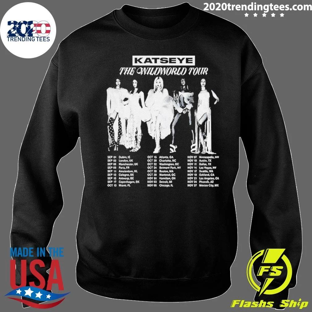 Katseye The Wildworld Tour 2026 Beautiful Chaos Date Shirt