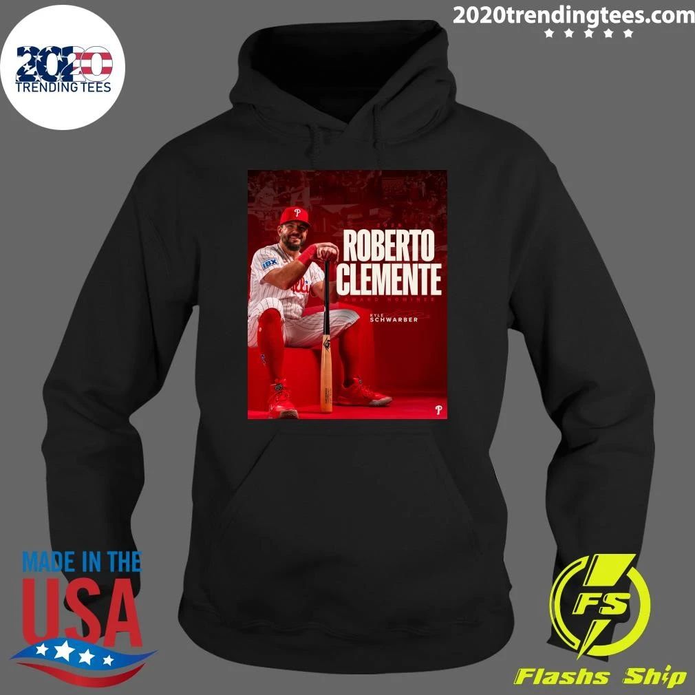 Kyle Schwarber 2026 Roberto Clemente Award Nominee Shirt
