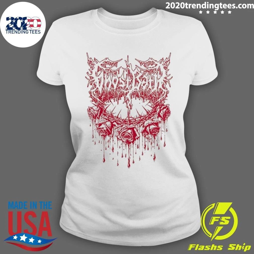 Ghost Bath Rose Thorn Illustration Shirt