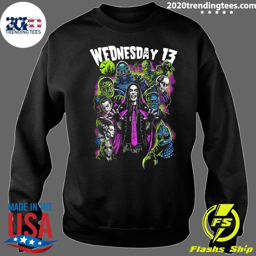 Wednesday 13 Halloween Duke of Spook Universal Monsters Shirt