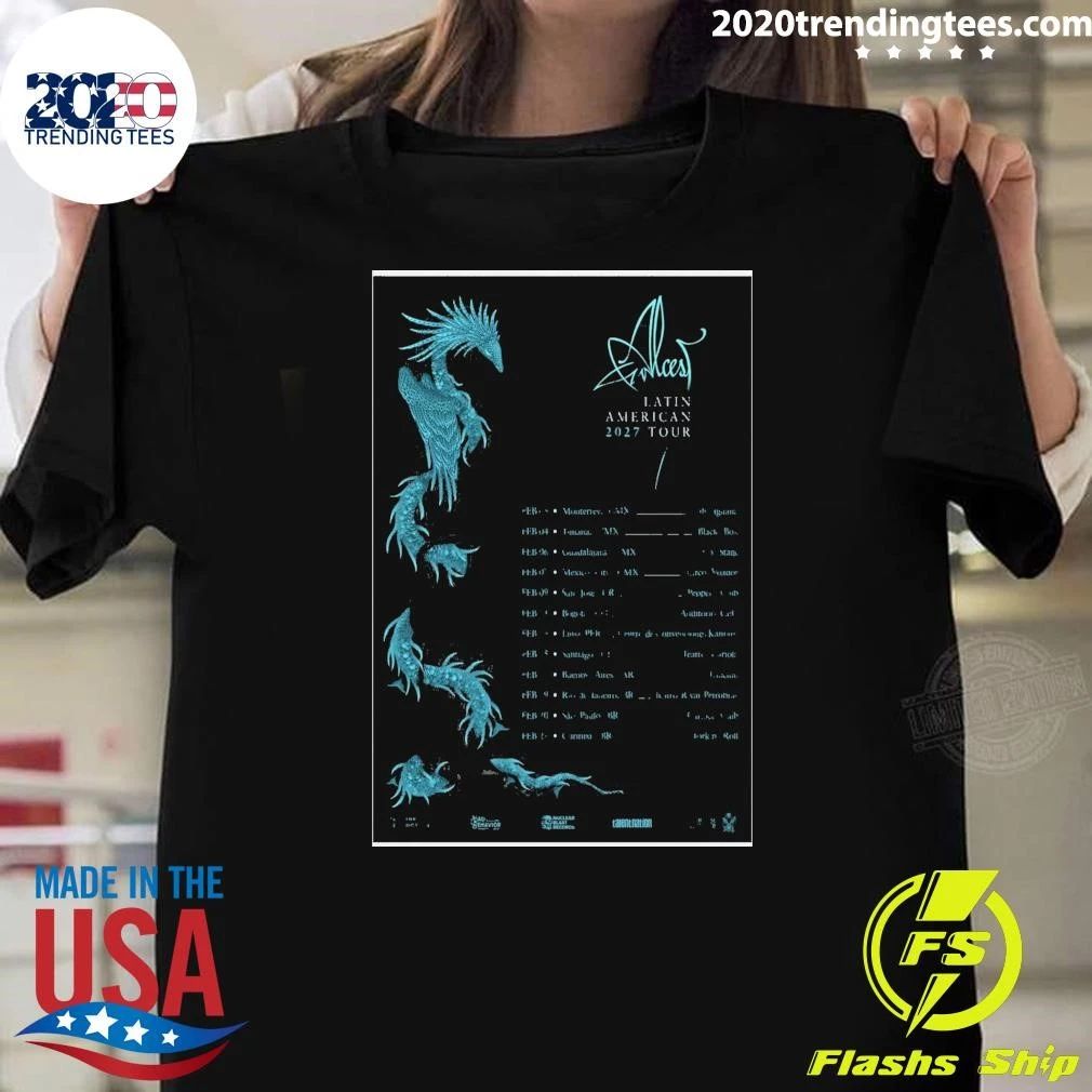 Alcest Latin American Tour 2027 Shirt