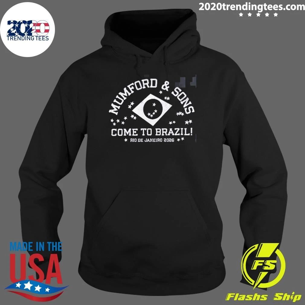 Mumford And Sons At Rock in Rio Rio de Janeiro 2026 Come To Brazil Shirt