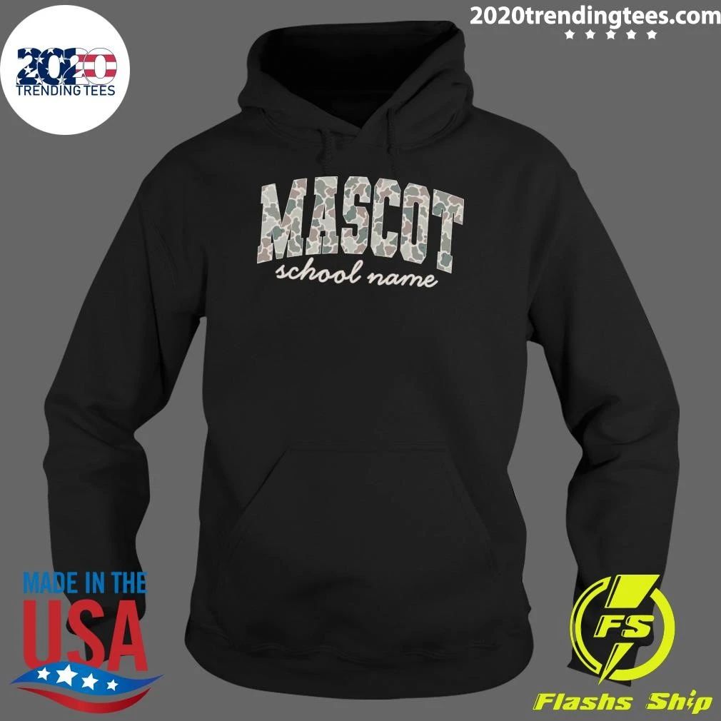 Mascot Camp School Name Gifts For Back To School Shirt