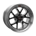 Weld S76 17×7 / 5×4.5 BP / 4.2in. BS Black Wheel (High Pad) – Non-Beadlock
