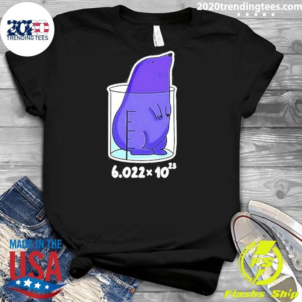 Mole 6022 10 23 Chemistry Avogadro Shirt