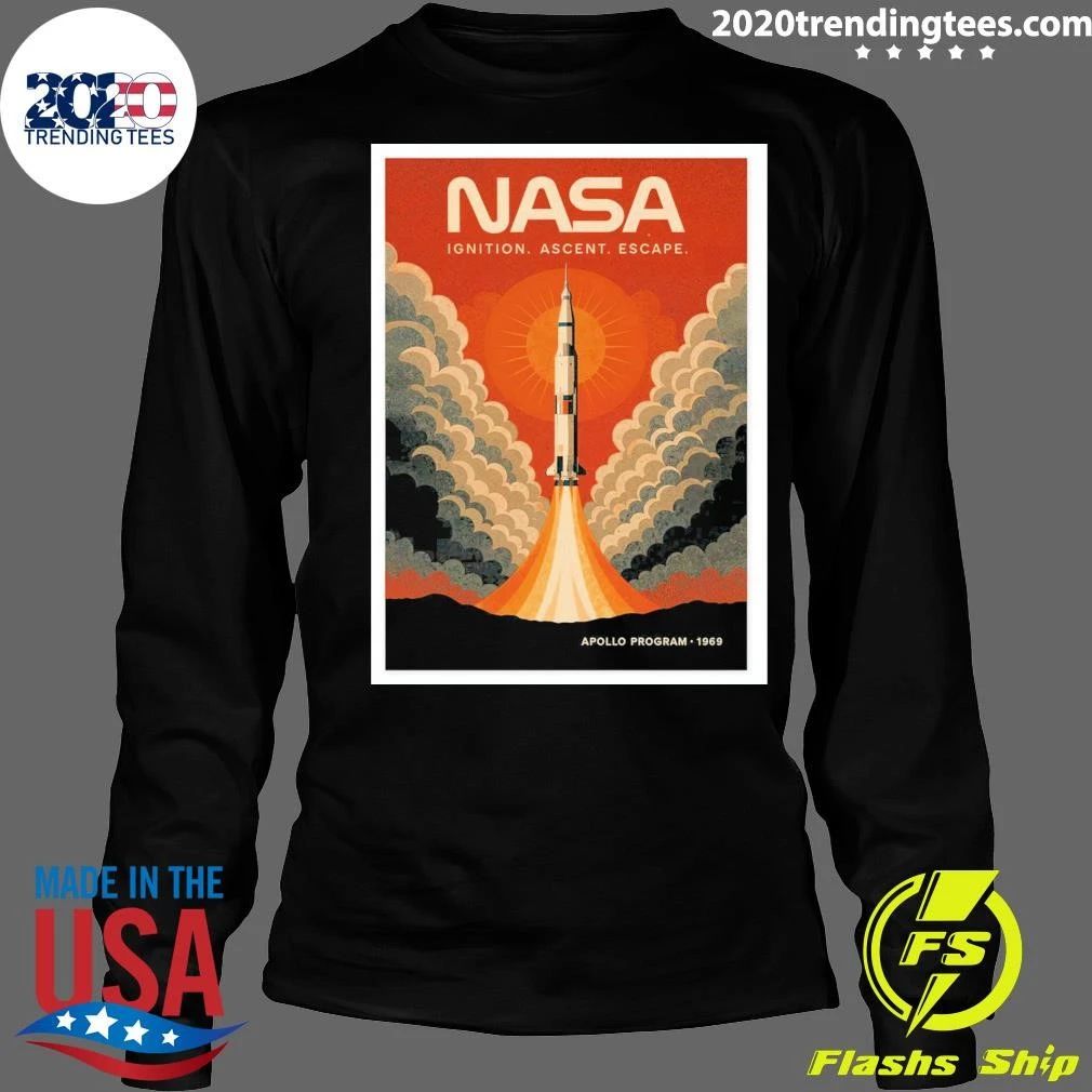 Nasa Ignition Ascent Escape Apollo Program-1069 Vintage Shirt