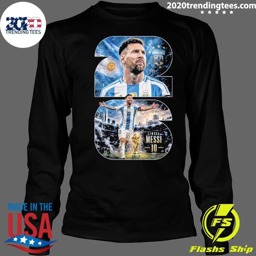 Messi World Cup 2026 Argentina Shirt