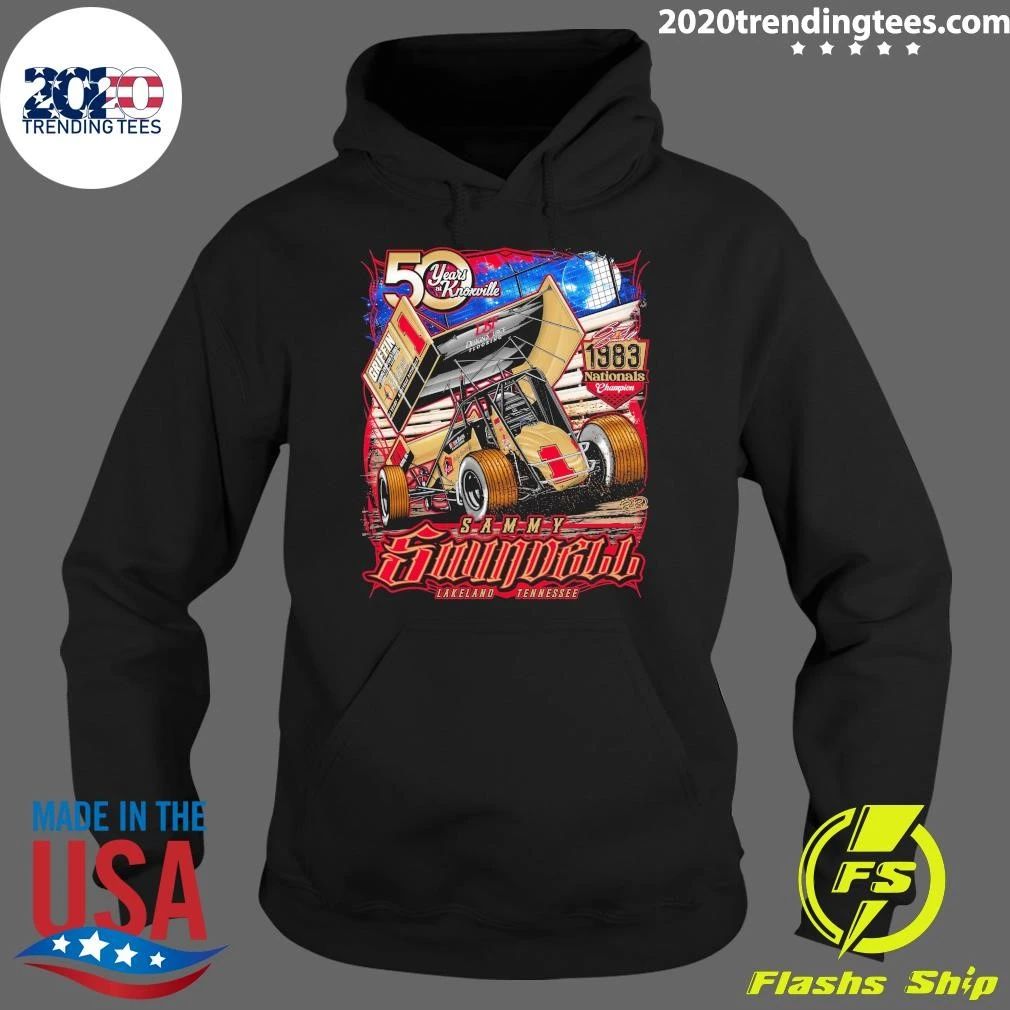 50 Years at Knoxville Sprint Car Sammy Swindell in Knoxville Knoxville Nationals of 1983 Native Shirt
