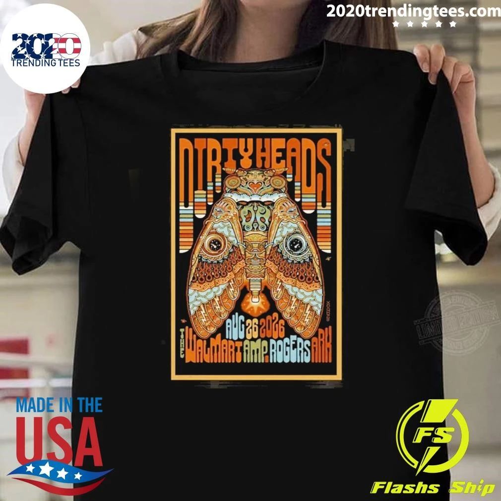 Dirty Heads Rogers AR 8 26 2026 Poster Shirt