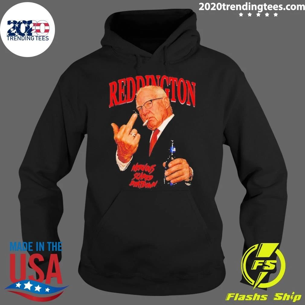 Kevin Reddington Middle Finger Nervous Scared Beatdown Shirt