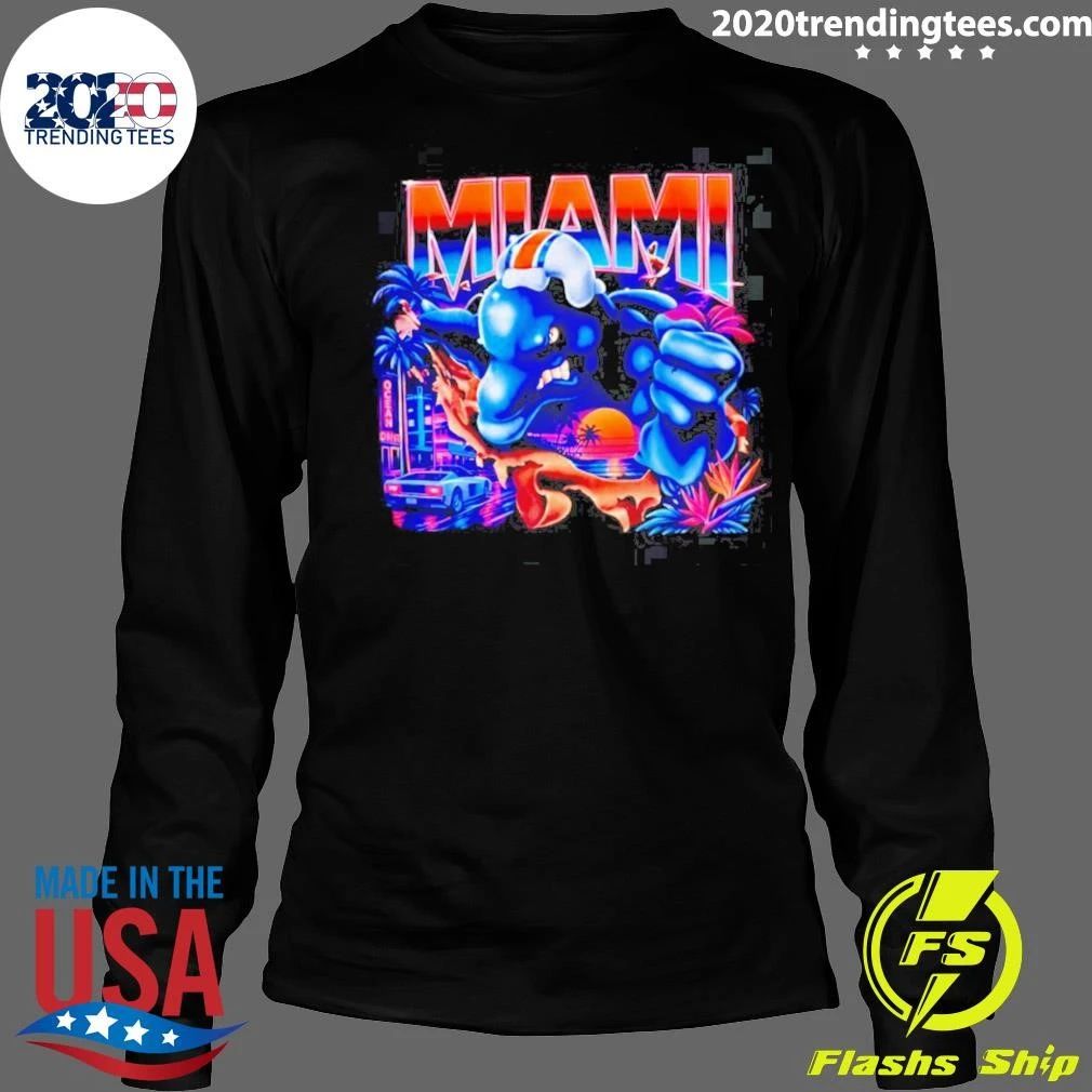 Miami Dolphins Rare Nutmeg Vintage Shirt