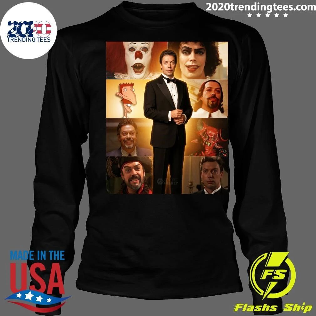 Legendary Actor Tim Curry Has Passed Away At Age 80 For Buzzing Horror Shirt