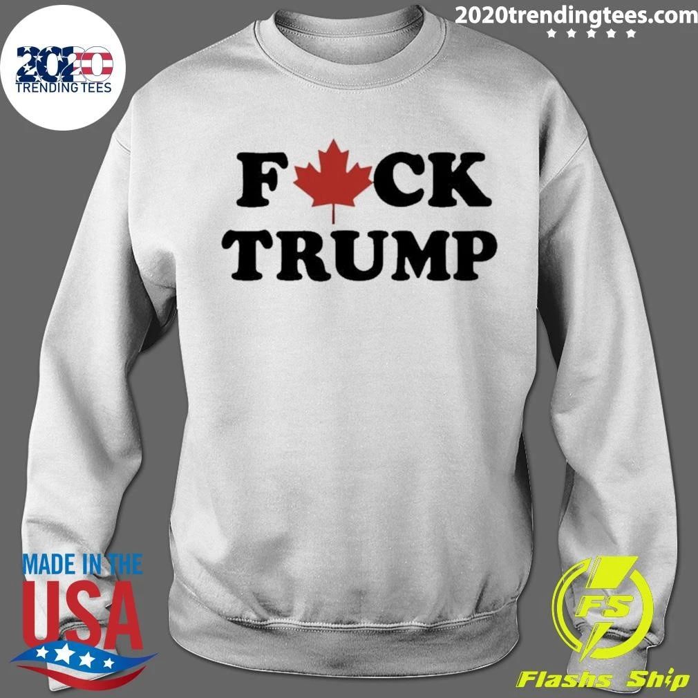 Trump Canada Maple Leaf Political Shirt