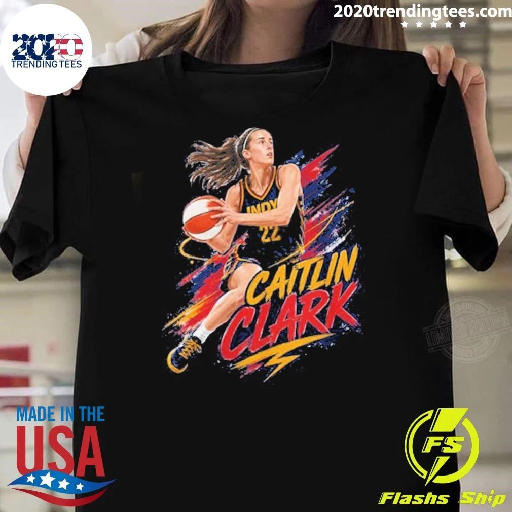 Caitlin Clark Basketball 2026 Graphic Tee Shirt
