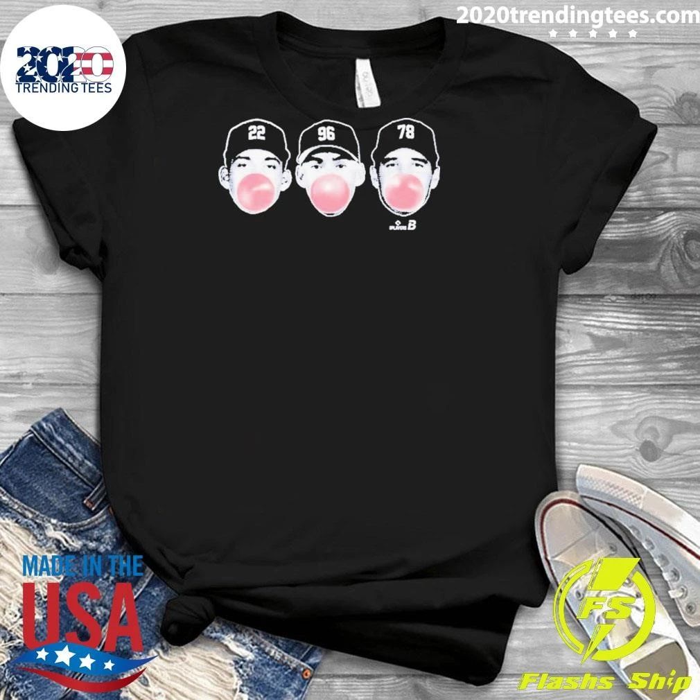 Ben Rice, Spencer Jones, & George Lombard Jr. Bronx Bubbles Shirt