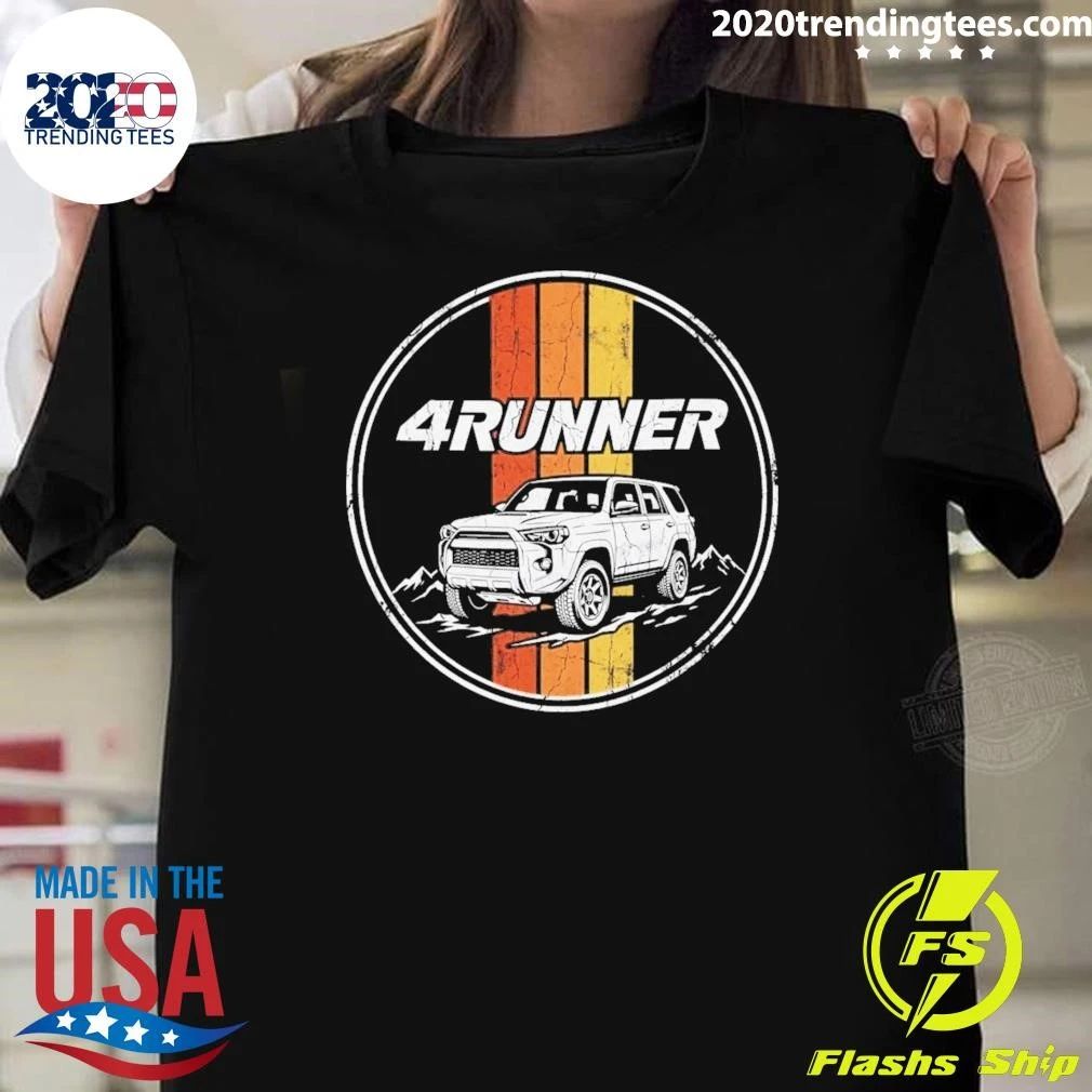 Distressed Style 5th Gen 4Runner Off Road Terrain Retro Shirt