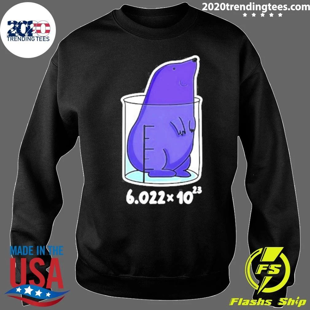 Mole 6022 10 23 Chemistry Avogadro Shirt