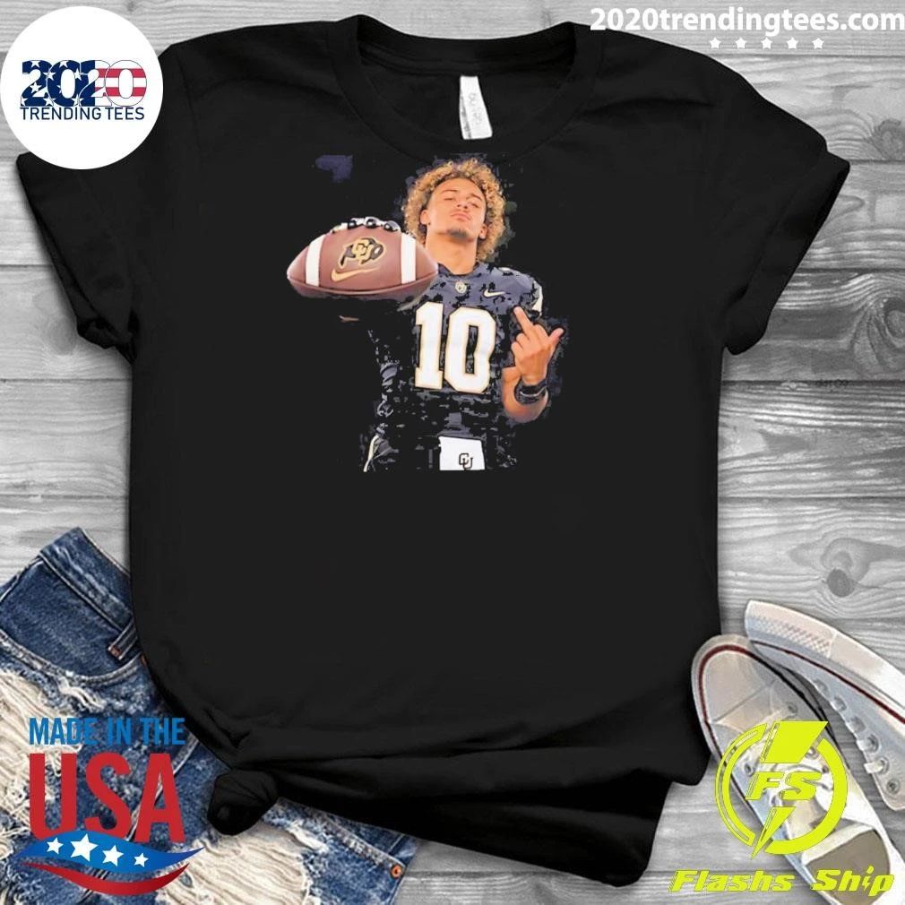Julian Lewis Colorado Buffaloes Middle Finger Shirt