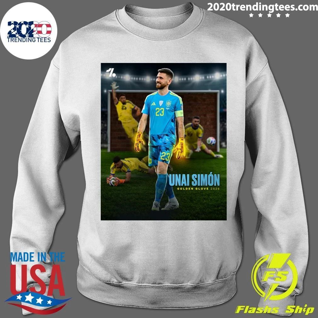 Unai Simón Is The Winner Of The 2026 Golden Glove Shirt