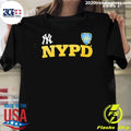 New York Yankees Nypd First Responders 9.11 Shirt