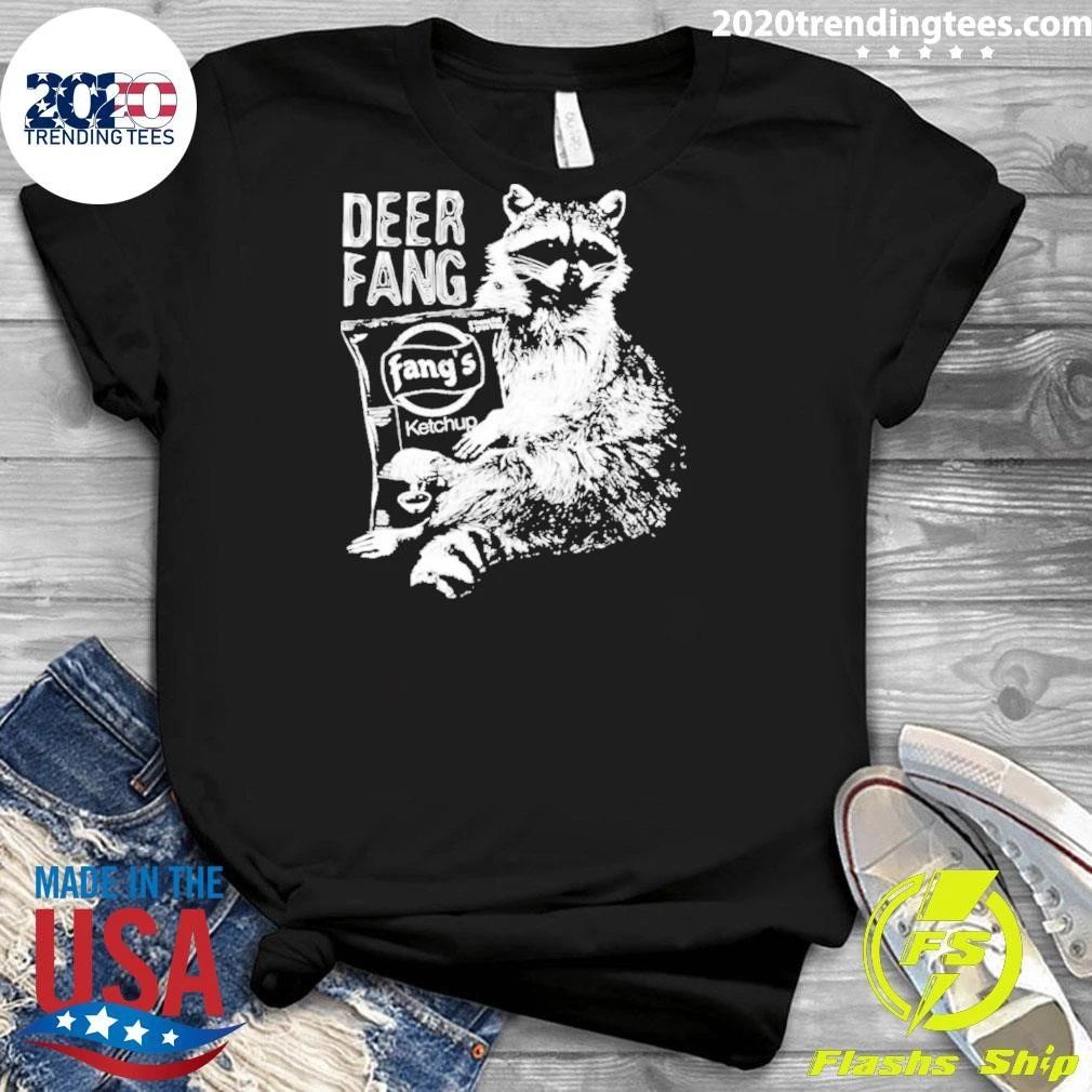 Raccoon Deer Fang Ketchup Vintage Shirt