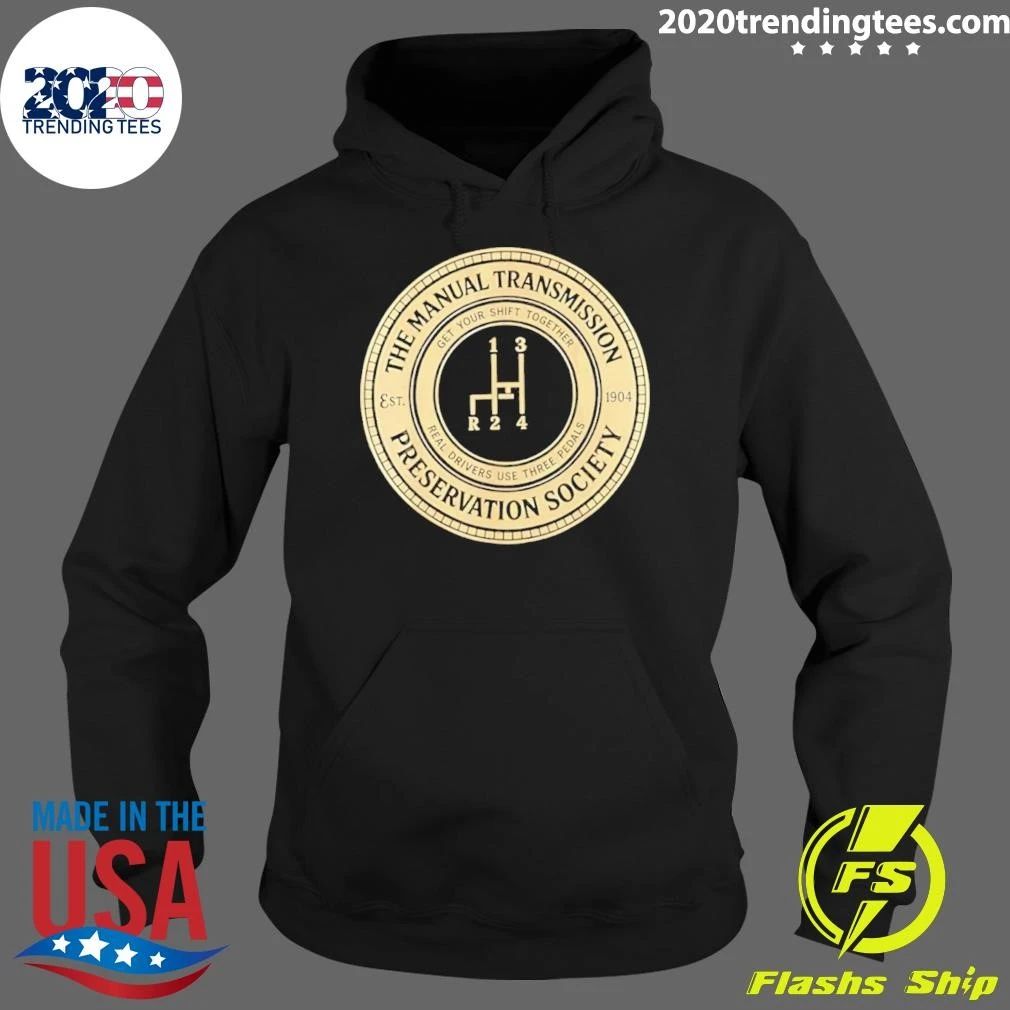 The Manual Transmission Est 1904 Preservation Society Shirt