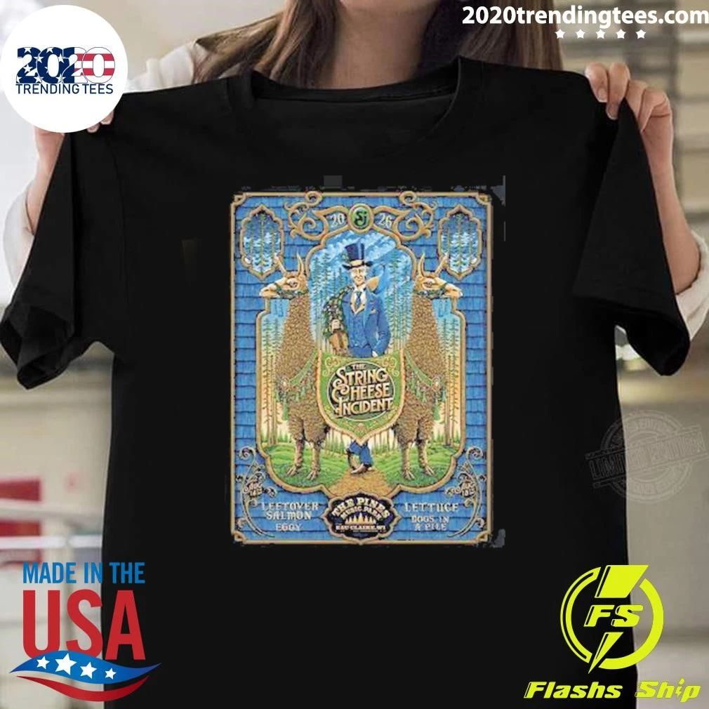 The String Cheese Incident August 14-15 2026 In Eau Claire WI Shirt