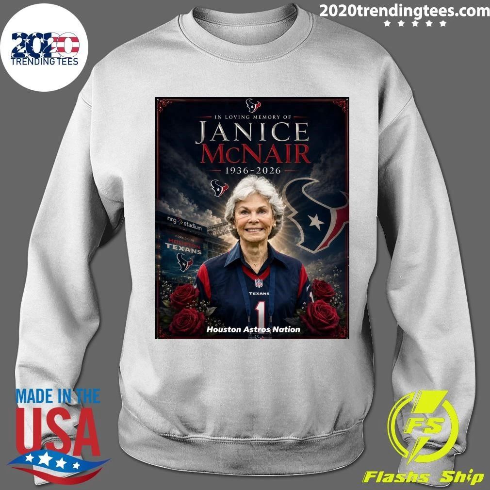 In Loving Memory Of Janice Mcnair 1936-2026 Shirt