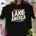Enjoy Lake America Retro Sunset Shirt