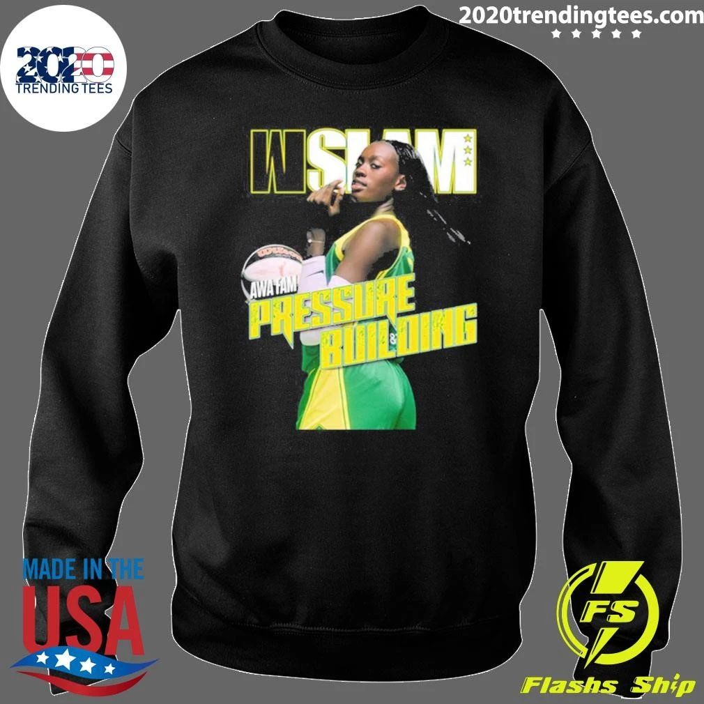 WSLAM Awa Fam Pressure Building Seattle Storm Shirt