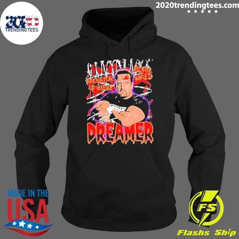 Tommy Dreamer The Innovator Of Violence Born Wired Shirt