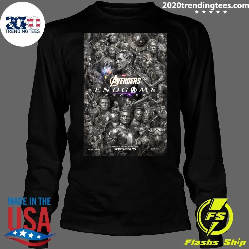 Avengers Endgame Encore returns to theaters September 25, 2026 Shirt