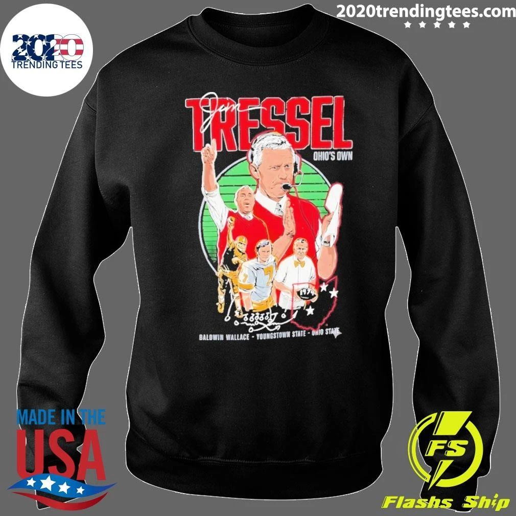 Jim Tressel Ohio’s Own Buckeyes Ring Of Honor Shirt