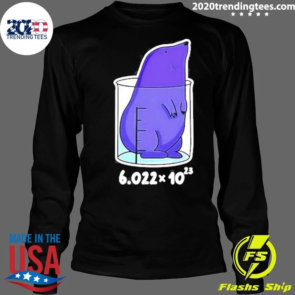 Mole 6022 10 23 Chemistry Avogadro Shirt