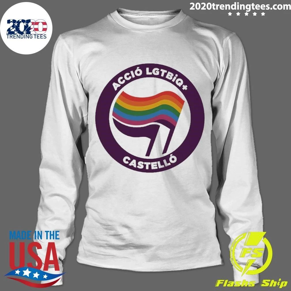 Accio Lgtbiq+ Castelló Pride Lgbtq Rights Shirt